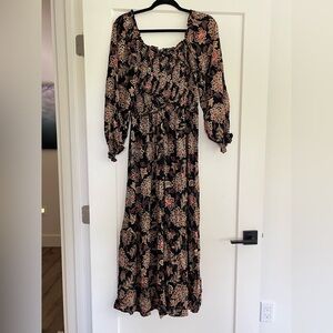Piper & Scoot Floral Maxi Dress | Size Small